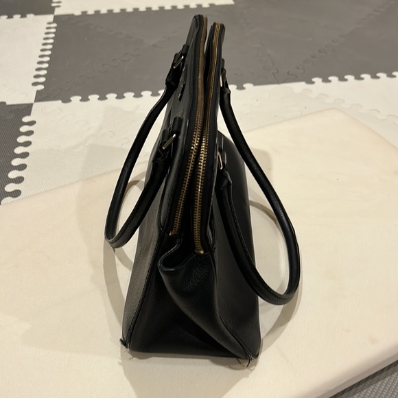 Kate Spade NY "Grove Street" Black Leather Shoulder Tote Bag black #WKRU4570 - Picture 4 of 15